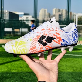 Factory Customize Men Cleats Football Boots low Top Soccer Boots Sneakers Football Shoes Turf Futsal Outdoor Summer Winter PVC